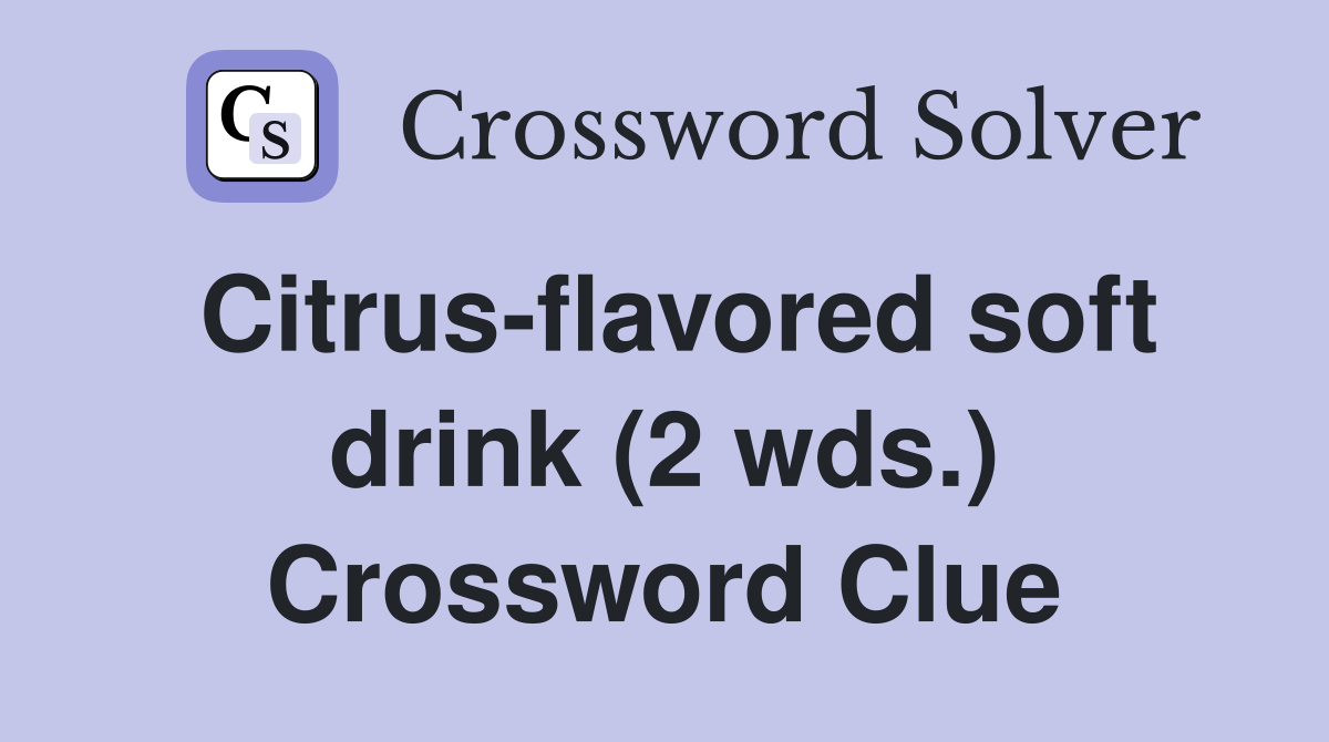 coca cola coffee flavored soft drink crossword clue